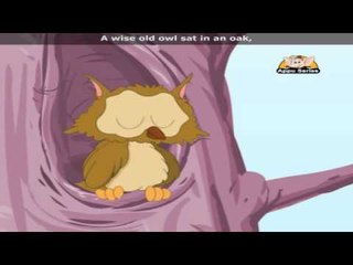 Wise Old Owl - Nursery Rhyme with Lyrics