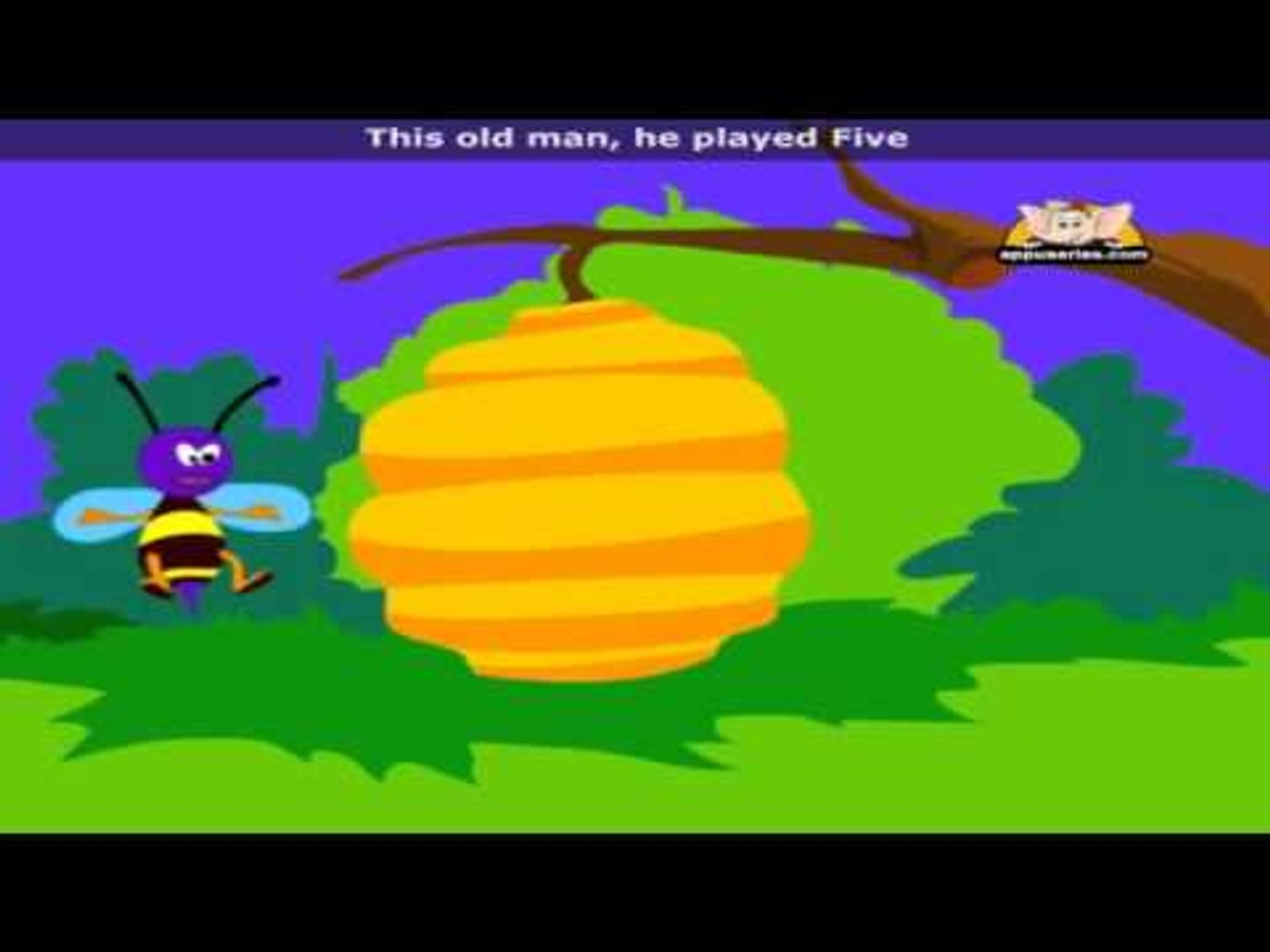 This Old Man Nursery Rhymes With Lyrics Video Dailymotion