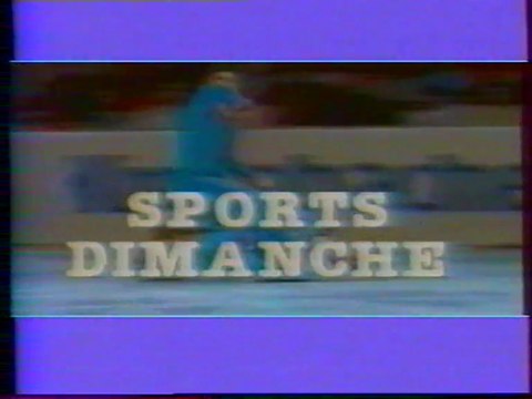 TF1 - 9 Octobre 1983 - Pubs, speakerine (Claire Avril), début Sports Dimanche