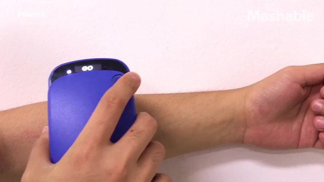 Get any temporary tattoo in seconds with this printer