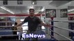 brandon rios getting ready for a major rink return vs big name Stay tuned! EsNews Boxing