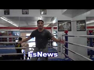 brandon rios getting ready for a major rink return vs big name Stay tuned! EsNews Boxing