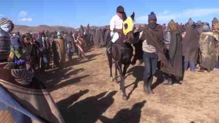 Carreras de caballos en Lesoto por el cumpleaños de su rey
