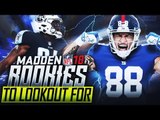 Madden 18 Rookies: Top 10 to Look Out For - Part 1