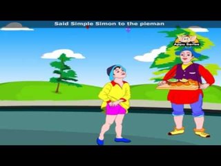 Simple Simon with Lyrics - Nursery Rhyme