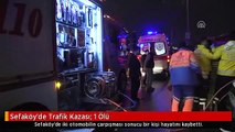 İstanbul Sefaköy'de Korkunç Kaza! Sürücü Hayatını Kaybetti