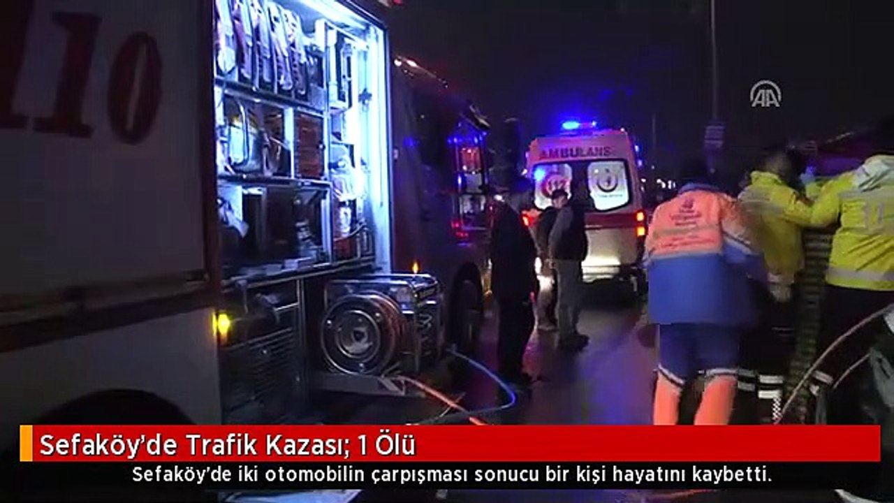 İstanbul Sefaköy'de Korkunç Kaza! Sürücü Hayatını Kaybetti