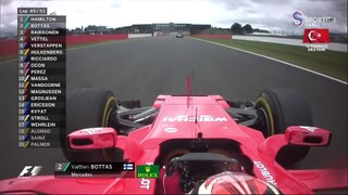 2017 Britanya GP - Kimi Räikkönen'in Yaşadığı Lastik Problemi
