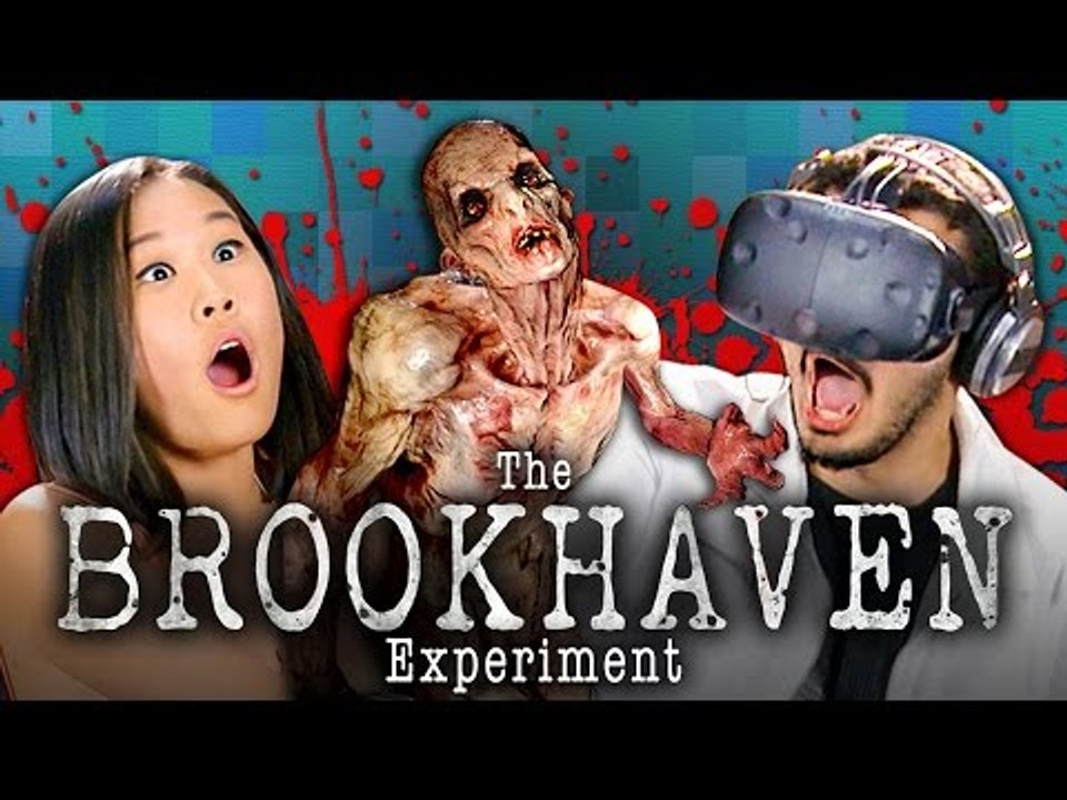 VR ZOMBIES! THE BROOKHAVEN EXPERIMENT | HTC Vive (Teens React: Gaming)
