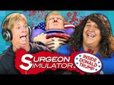 DONALD TRUMP GAME | Surgeon Simulator DLC (Adults React: Gaming)