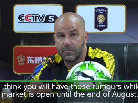 Bosz not concerned by Aubameyang exit rumours