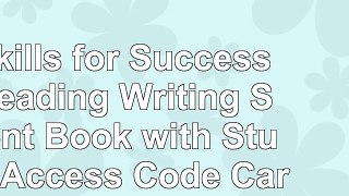 Read  Q Skills for Success 3 Reading  Writing Student Book with Student Access Code Card d48e874e