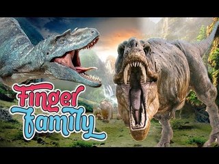 Dinosaurs Finger Family | 3D Jurassic Nursery Rhyme Song for Children