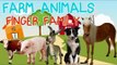 Farm Animals Finger Family | Farm Animals Nursery Rhymes for Children | Fun Toddler Learn Animal