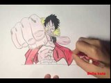 Drawing : How to draw Monkey D Luffy Step by Step - Hướng dẫn vẽ Luffy - Vua Hải Tặc