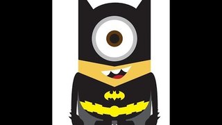 Drawing | Vẽ Siêu hài | Minion biến hóa thành batman