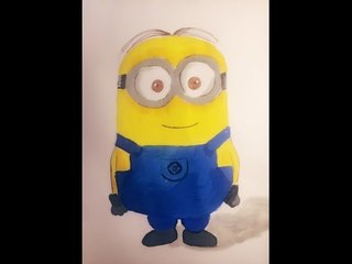 How to draw minion - Hướng dẫn vẽ minion cực đẹp cho bé