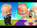 Wrong Heads Bad Baby The Boss Baby VS Masha and the Bear Finger Family Nursery Rhymes