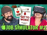 ADULTS PLAY VR! Job Simulator: Office Worker (Adults React: Gaming)