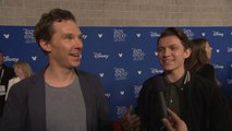 Benedict Cumberbatch And Tom Holland Nearly Cried At D23 