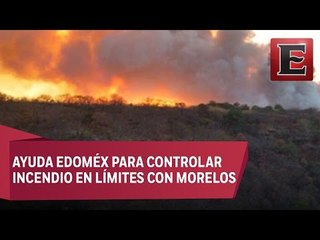 Sofocan voraz incendio forestal en Cuernavaca
