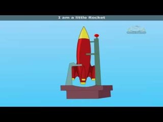 I Am A Little Rocket  with Lyrics - Nursery Rhyme