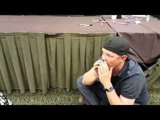 Young Girl Meets the Voice of Shaggy at Horror Convention