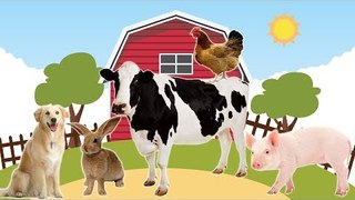 Animals Farm for Children, Farm Animals Nursery Rhymes Songs for Kids