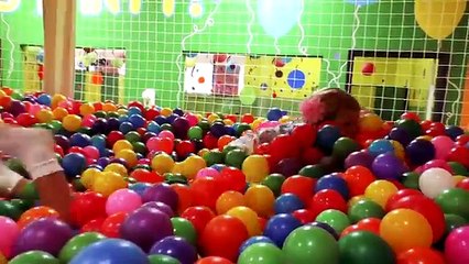 Indoor Playground Family Fun Play Area for kids playing & Baby Nursery Rhymes Song