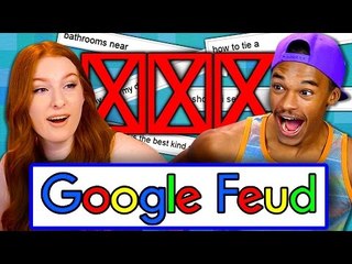 GOOGLE FEUD (Teens React: Gaming)