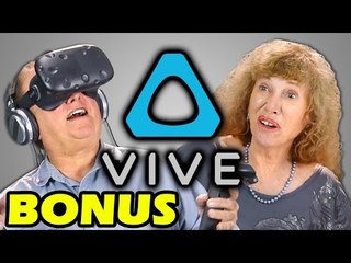 ELDERS REACT TO HTC VIVE (VR) (BONUS #85)