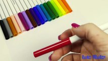 Learn ABCs with Crayola Markers abcdefghijklmnopqrstuvwxyz Videos - Fun for Kids!