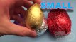 Chocolat coloré des œufs énorme Apprendre mystère ouverture tailles avec Surprise surprise 4