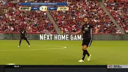 Voici le premier but de Romelu Lukaku avec ManU (VIDEO)