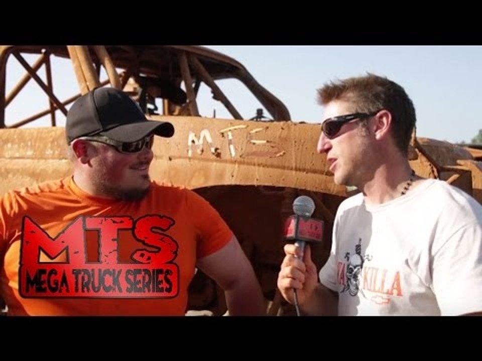 Hurricane (Logan Bordeau) - Post-Race Interview at Twitty's Mud Bog (2015)