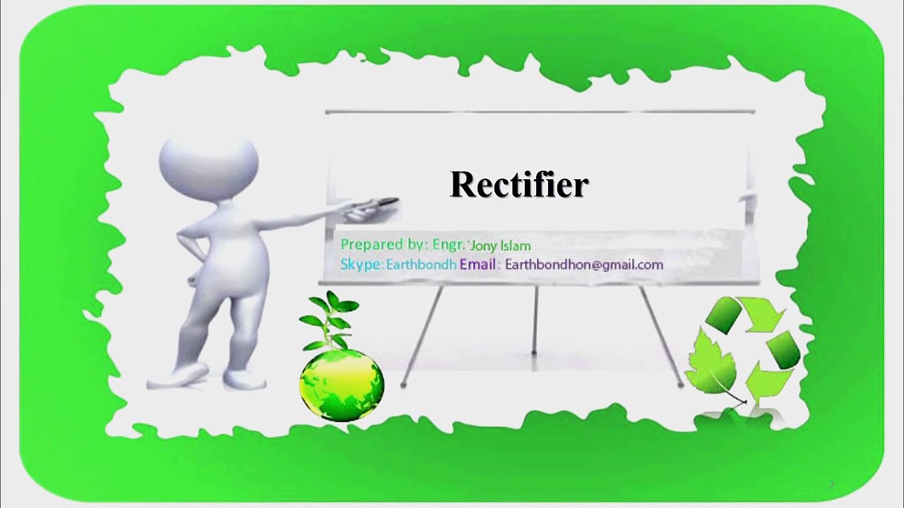 What is a Rectifier?  | Bridge Rectifier Animation | Rectifier half and full wave