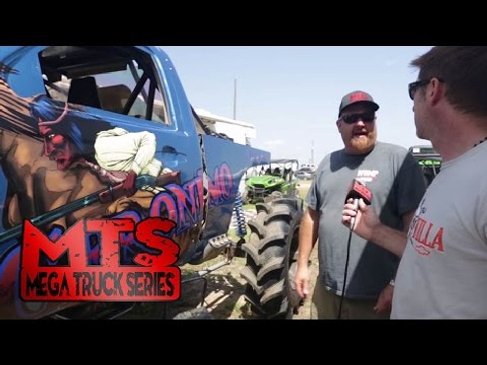 Geronimo (Joey Adams) - Pre-Race Interview at Twitty's Mud Bog (2015)