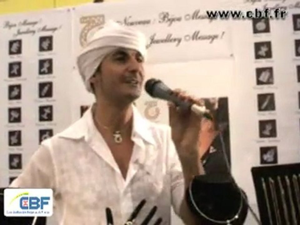 Découverte - reportage sur le Créateur de mode berbère Ben AZRI au Salon "Eclat de Mode" - octobre 2007 - CBF TV