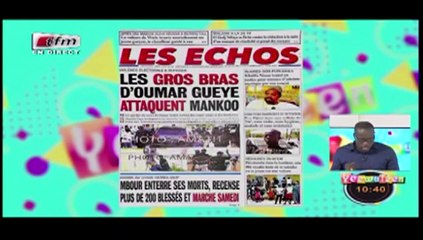 REPLAY - Revue de Presse - Pr : MAMADOU MOUHAMED NDIAYE - 19 Juillet 2017