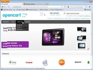 Curso de Opencart E-commerce - Atributos