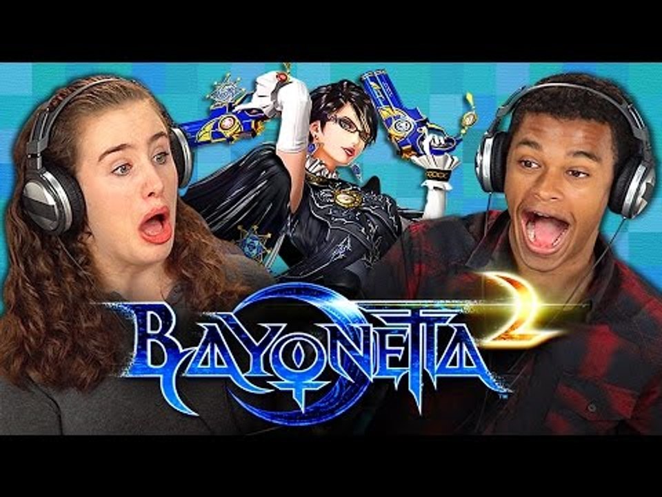 BAYONETTA 2 (Teens React: Gaming)