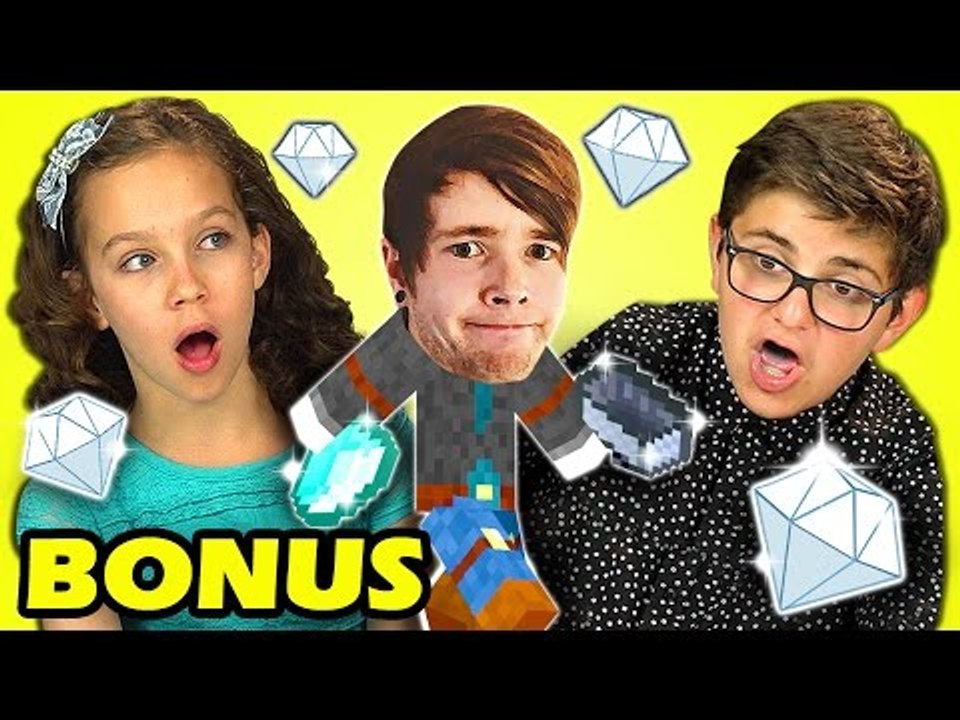 Kids React to TheDiamondMinecart (DanTDM) (Bonus #148)