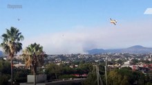 Castagniers: l'incendie qui menaçait des habitations est "sous contrôle"