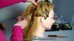 Braided updo hairstyle for medium/long hair tutorial ❤ Wedding, prom