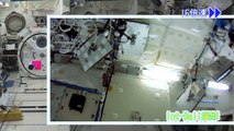 国際宇宙ステーション・きぼう船内ドローン「Int-Ball(イントボール）」の映像初公開 (1)