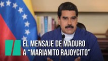 El mensaje de Nicolás Maduro a Mariano Rajoy por el referéndum de Cataluña