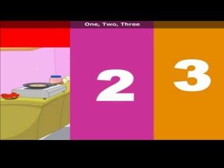 One Two Three with Lyrics - Nursery Rhyme‬
