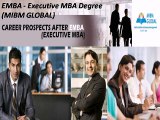 EMBA - Executive MBA Degree (MIBM GLOBAL)