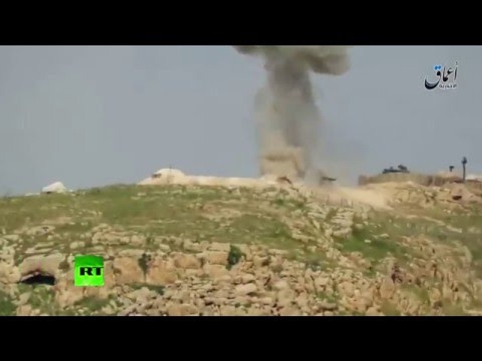 ISIS releases video of alleged destruction of Turkish tank with guided missile near Mosul