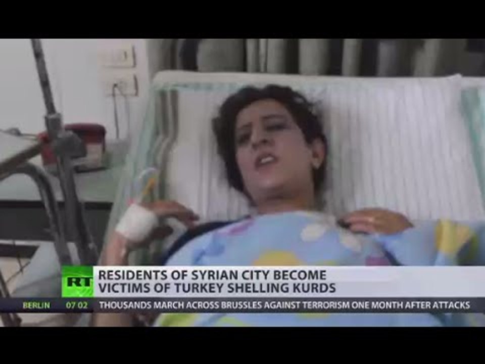 Syrian civilians become victims of Turkey shelling Kurds (EXCLUSIVE)